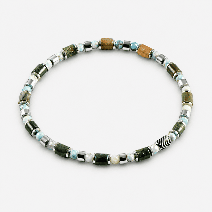 Natural Stone Bead Bracelet